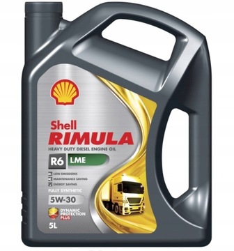 Shell Rimula R6 LME 5L 5W-30