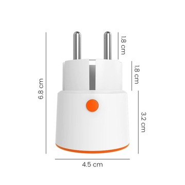 ИНТЕЛЛЕКТУАЛЬНАЯ РОЗЕТКА С ИЗМЕРЕНИЕМ 16А ФОТОВОЛЬТАИКА 260В ZIGBEE TUYA