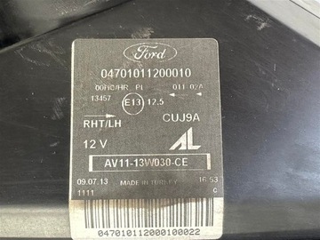 FORD B-MAX 12-17R. PRAVÁ SVĚTLO SOCZEWKA+LED EUR.