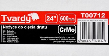 НОЖНИЦЫ ДЛЯ РЕЗКИ ПРОВОЛОКИ Cr-Mo 600мм