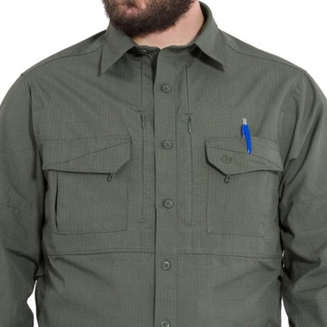 Koszula taktyczna Pentagon Plato Camo Green XS