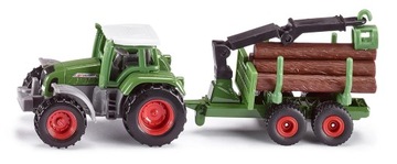 Siku 16 - Traktor z leśną przyczepą