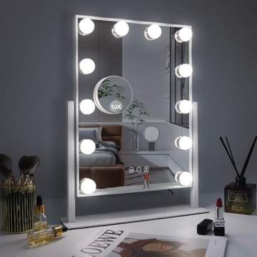 Белое стоячее зеркало