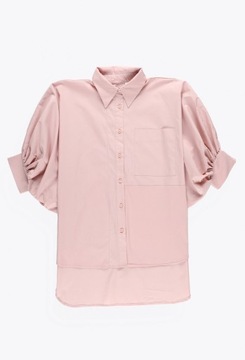 Asos Petite XXH glw RÓŻOWA KOSZULA OVERSIZE XXXS