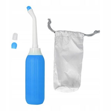 PODRÓŻNY PRZENOŚNY BIDET 500ML NIEBIESKI