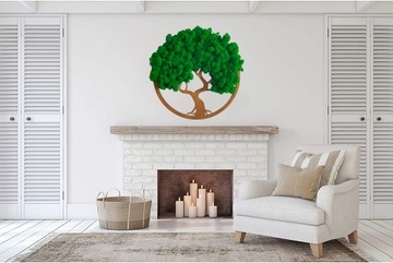 КАРТИНА МОХ БОНСАЙ МОХ ГАМБЛ ДЕРЕВО ЖИЗНИ ДЕРЕВО СЧАСТЬЯ