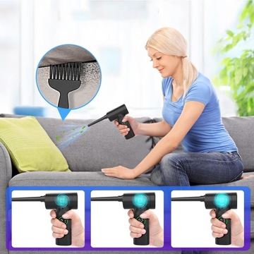 ODKURZACZ RĘCZNY SAMOCHODOWY BEZPRZEWODOWY MOCNY MINI VACUUM CLEANER