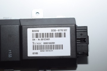6770537 JINÉ MODUL 730 LD 170 2005 BMW 7 (E65 E66 E67)