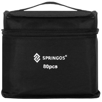 АЛКОГОЛЬНЫЕ МАРКЕРЫ, ТРИПС, НАБОР ИЗ 80 ШТ. PRO BAG