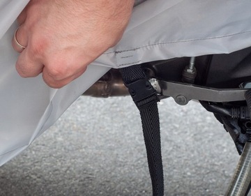 Польский сплошной чехол для мотоцикла XL TRANSIT