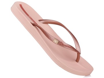 Japonki damskie Ipanema ANAT BEIGE/METALIC PINK