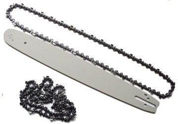 PROWADNICA DO PIŁY SPALINOWEJ 41cm 2 X ŁAŃCUCHY 3/8 14