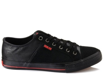 КРОССОВКИ BIG STAR DD174256 ЧЕРНЫЕ МУЖСКИЕ LOW 42