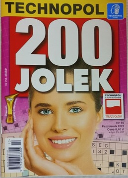 Krzyżówki JOLKI - 200 JOLEK 10/2023 TECHNOPOL