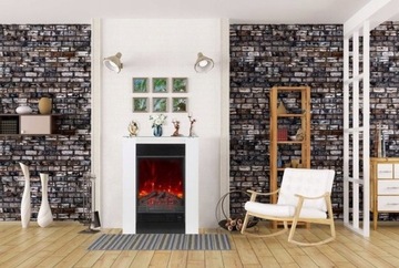 KOMINEK ELEKTRYCZNY EL FUEGO TESSIN 1800W LED !! Z FUNKCJĄ GRZANIA SOLIDNY