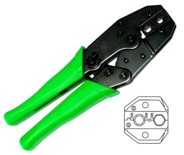 Zaciskarka BNC TNC UHF SMA FME N F RCA RG59 RG6