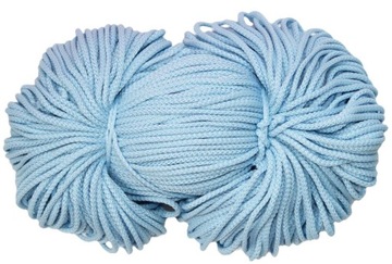 SZNUREK POLIESTROWY 2mm/100m błękitny