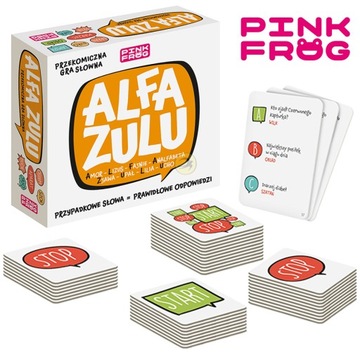 PRZEKOMICZNA GRA SŁOWNA ALFA ZULU PINK FROG