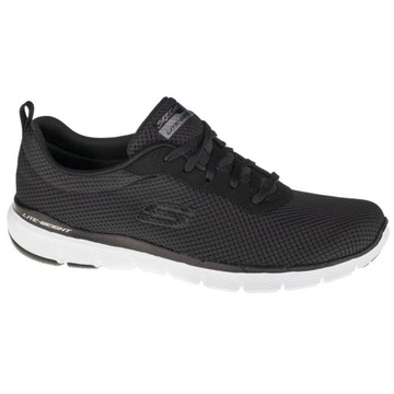 Damskie sneakers Skechers Flex 13070-BKW r.39