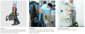 ПЫЛЕСОС ПРАЧЕЧНОЙ KARCHER PUZZI 8/1 C