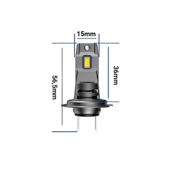 СВЕТОДИОДНЫЕ ЛАМПЫ H7 2 x СВЕТОДИОДНЫЕ ЛАМПЫ H7 CANBUS 1:1 6000K N ПОКОЛЕНИЯ XENO БЕЛЫЙ