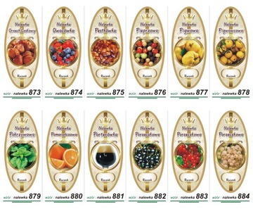 Наклейки Этикетки для ЛИКЕРОВ Водонепроницаемые