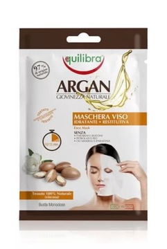 EQUILIBRA ARGAN MASKA REWITALIZUJĄCA PŁAT