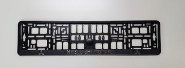 RAMKA POD TABLICĘ REJESTRACYJNĄ 3D MITSUBISHI