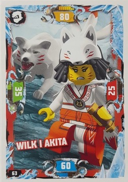 LEGO NINJAGO - KARTA Seria 5 nr 063