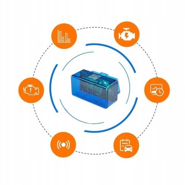 ELM327 OBD2 Konnwei Bluetooth 4.0, интерфейс V1.5
