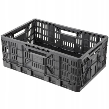 Складной пластиковый ящик HD 43 л TACTIX PREMIUM