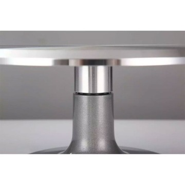 Металлическая вращающаяся тарелка 25,5 СМ ДЛЯ УКРАШЕНИЯ ТОРТОВ И ИЗДЕЛИЙ