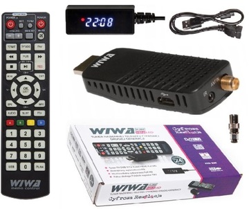 TUNER DEKODER TV NAZIEMNEJ HD DVB-T DVB-T2 H.265
