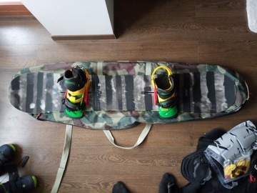 Deska snowboardowa Burton Blunt i full osprzęt !!!