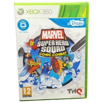 Gra uDRAW MARVEL SUPER HERO SQUAD COMIC COMBAT X360 Xbox 360