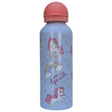 JEDNOROŻEC bidon aluminiowy z ustnikiem 500ml