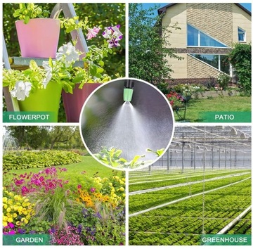 Система орошения, шланг 40м, КОМПЛЕКТ из 147 элементов.