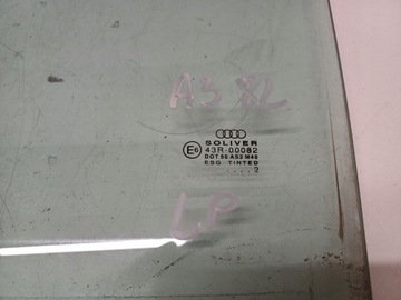 AUDI A3 8L 96-03 3D SKLO (OKNO) LEVÝ PŘEDNÍ ..2