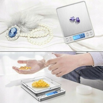 Кухонные ювелирные весы Gram Precision Scale 2000g Электронные цифровые ЖК-дисплеи