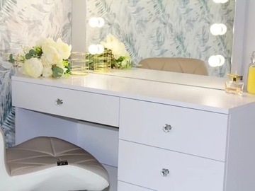 Косметический туалетный столик Cristal Full 12 LED Diamond