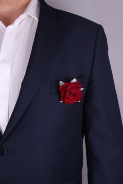 Kotylion welur welurowy na studniówkę bal wieczór panieński zapinka broszka