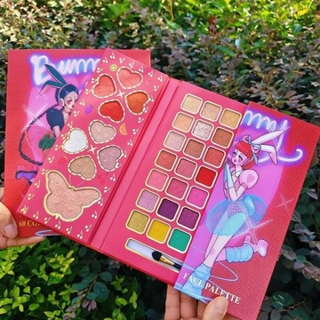 НАБОР МАКИЯЖА БОЛЬШАЯ ПАЛИТРА ТЕНЕЙ ДЛЯ ВЕК 60 ЦВЕТОВ ДЛЯ ДЕТЕЙ