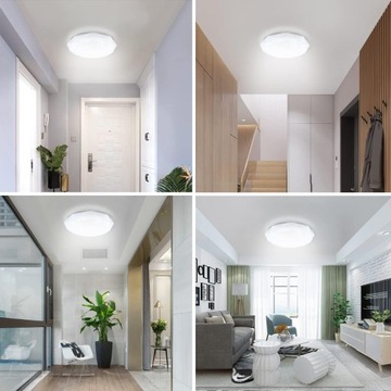 НАКЛАДНОЙ СВЕТОДИОДНЫЙ ПОТОЛОЧНЫЙ СВЕТИЛЬНИК 24ВТ ЗВЕЗДЫ