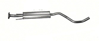 Tłumik środkowy Nissan Note poj.1,6 06-07r.