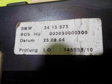 BMW X3 E83 05R ROLETA KUFRU ZADNÍ 3413373