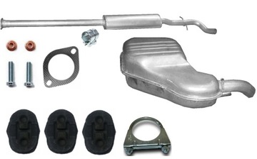 VOLVO S80 2.0 2.4 T TŁUMIK KOMPLET