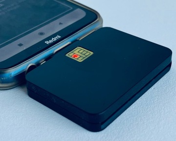 Считыватель карт водителя | Площадь | USB-C | Адаптер для USB-А |