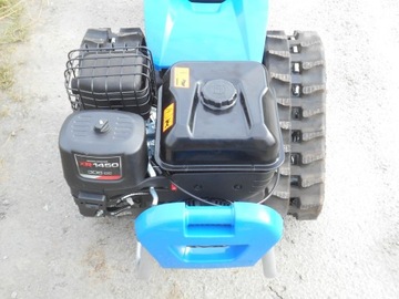 Трактор одноосный БКС 738, плуг для вспашки