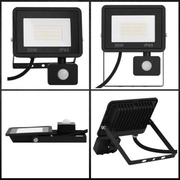 SLIM LED прожектор 30Вт галогенный, сумеречный датчик движения, галогенный прожектор