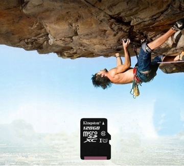 Карта памяти MicroSD Canvas Select Plus емкостью 128 ГБ, 100 МБ/с.